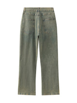 All-Season Yellow Clay Denim Pants