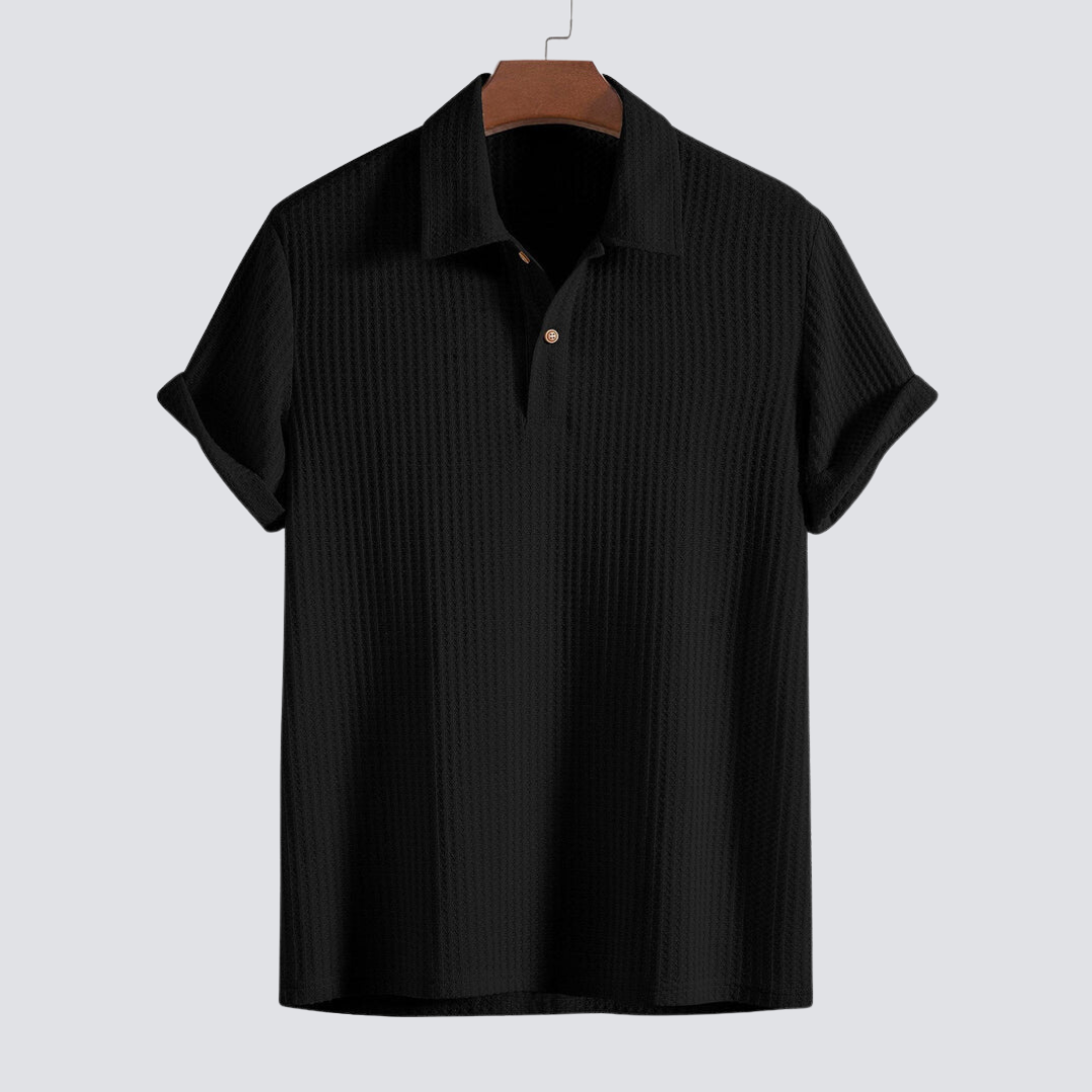 Milano Waffle Knit Polo