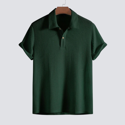 Milano Waffle Knit Polo