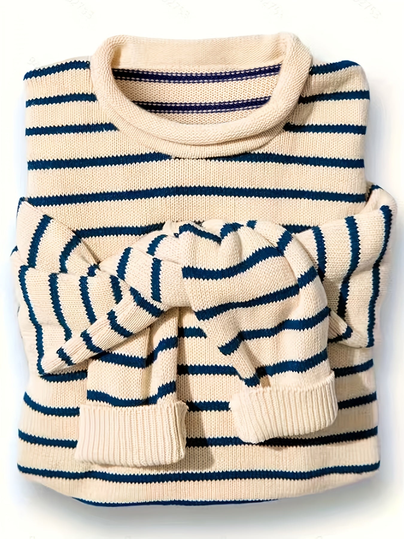 Timeless Striped Knit Sweater