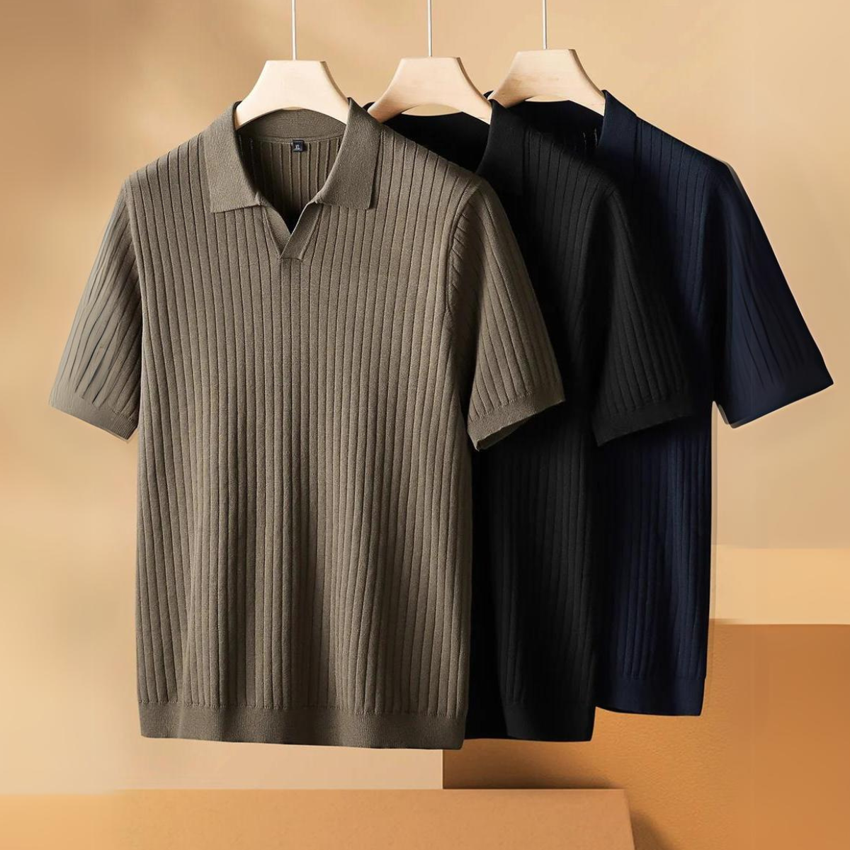 Amalfi Coast Knitted Polo