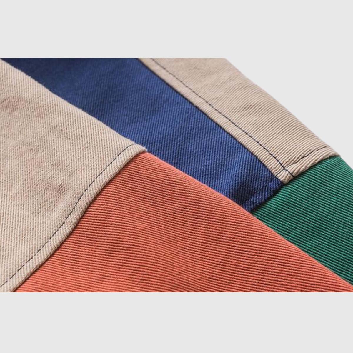 Color-Block Reversible Jacket