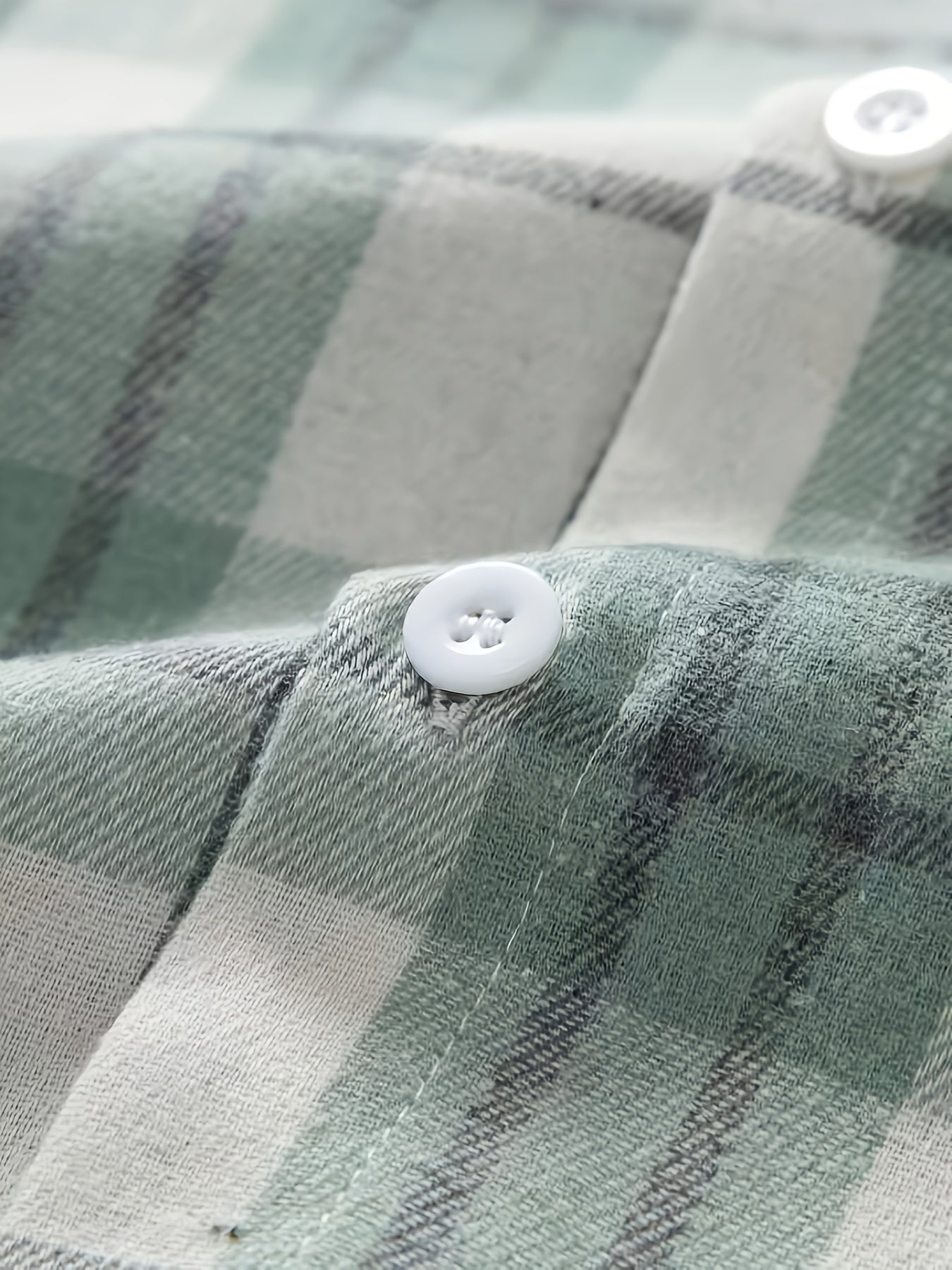 Modern Plaid Flannel Shirt