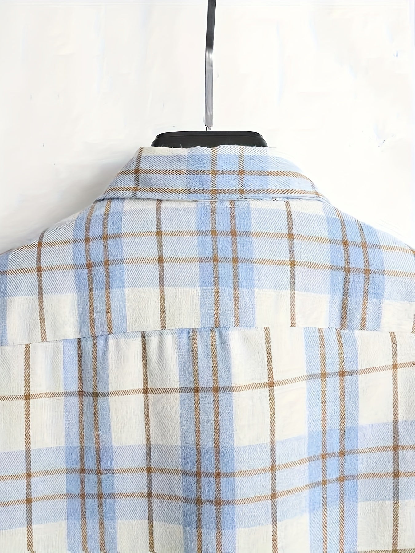 Modern Plaid Flannel Shirt