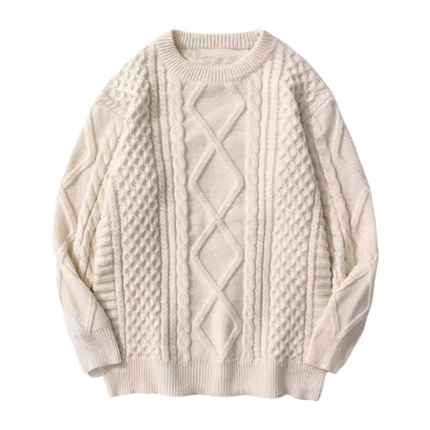 Classic Cable-Knit Sweater