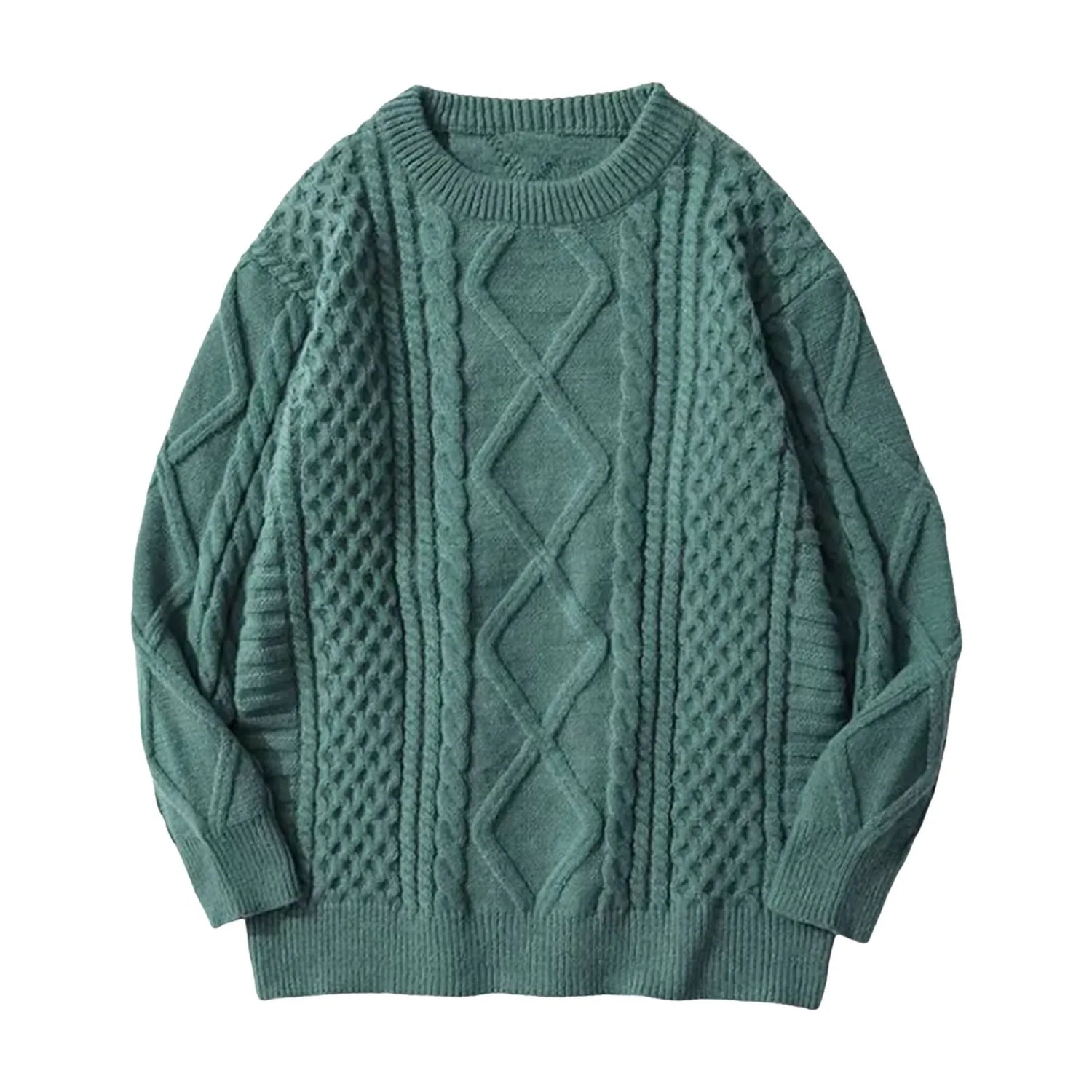 Classic Cable-Knit Sweater