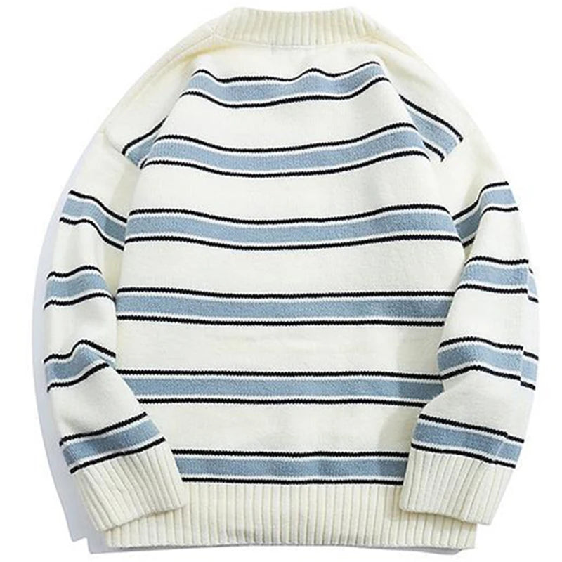 Oversized Striped Sweater