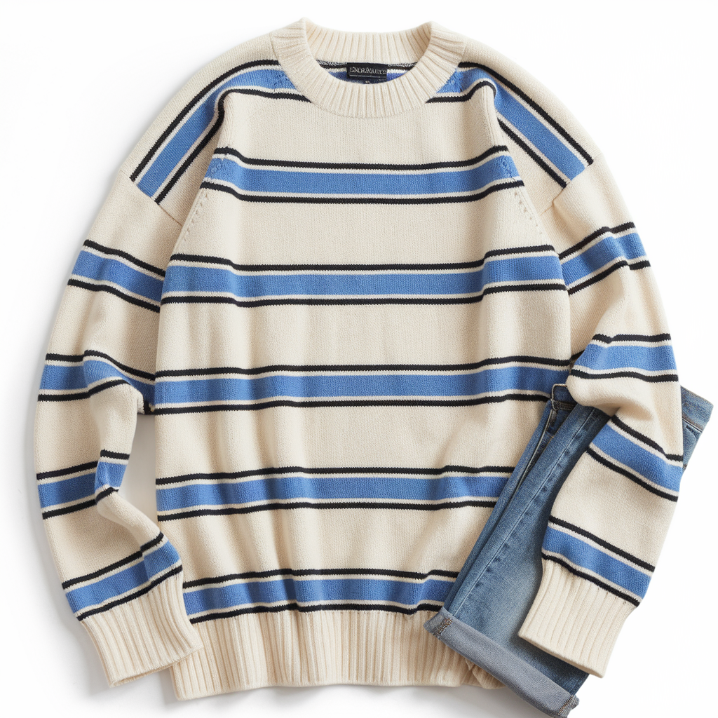 Oversized Striped Sweater