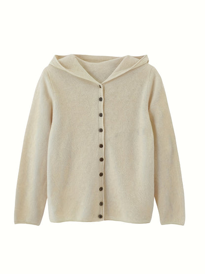 Soft Buttoned Cardigan