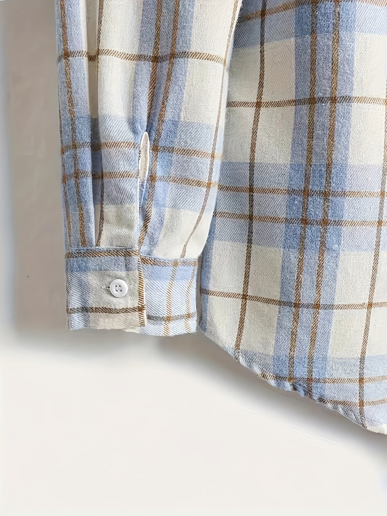 Modern Plaid Flannel Shirt