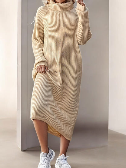 Luxe Ribbed Lounge Dress