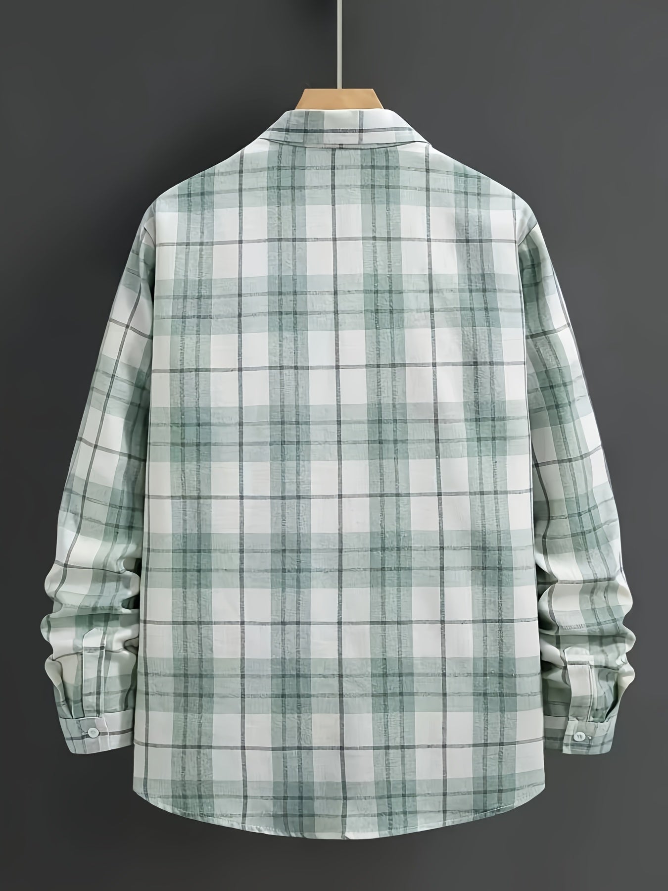 Modern Plaid Flannel Shirt