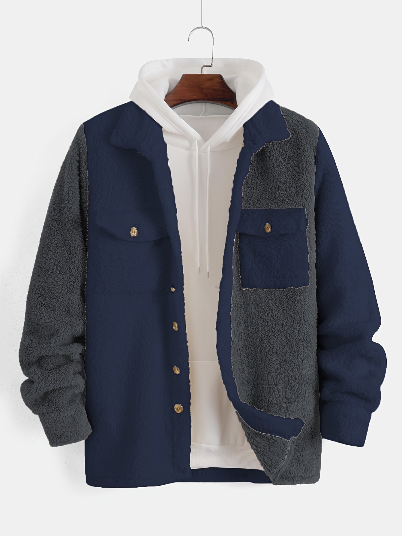 CozyEdge™ Two-Tone Sherpa Jacket